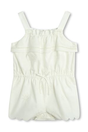 white cotton romper CHLOE' KIDS | C20013117